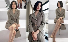 Song Hye Kyo ở show diễn Fendi: Đẹp bất chấp camera thường, cắt tóc ngắn siêu sang nhưng vẫn khiến dân tình xót xa bởi 1 chi tiết