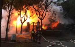 Hà Nội: Cháy lớn lúc rạng sáng tại căn biệt thự ở quận Hoàng Mai