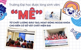 Trường Đại học được lòng sinh viên: &quot;Mê&quot; từ chất lượng đào tạo, hoạt động ngoại khóa cho đến cơ sở vật chất hiện đại