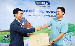 VPMILK bao tiêu sữa tươi nguyên liệu, hỗ trợ nông dân Lâm Đồng yên tâm sản xuất