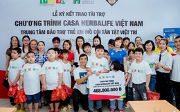 Herbalife Việt Nam đồng hành cùng trẻ em có hoàn cảnh khó khăn