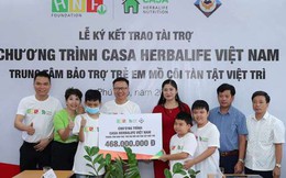 Herbalife Việt Nam hỗ trợ dinh dưỡng cho trẻ em có hoàn cảnh khó khăn