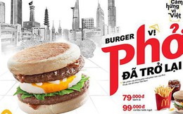 Burger vị Phở đã trở lại - Mừng Quốc khánh Việt Nam