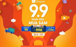 Shopee 9.9, cùng người dùng mua sắm thông thái và tận hưởng nhiều ưu đãi