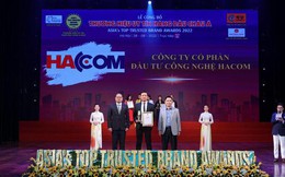 HACOM vinh dự đạt top 50 “Thương hiệu uy tín hàng đầu châu Á”