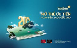 Quà tặng dành riêng cho khách hàng ưu tiên sử dụng thẻ Premium Banking