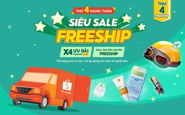 Điểm danh loạt ưu đãi hấp dẫn trong sự kiện Thứ 4 - Siêu Sale Freeship trên Shopee