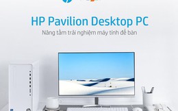 Desktop HP Pavilion PC: Thiết kế hiện đại, nâng tầm trải nghiệm người dùng