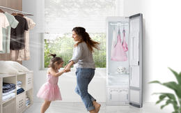 Tủ quần áo thông minh với mặt gương kính thời thượng: Siêu phẩm LG Styler các chị em đều muốn sở hữu