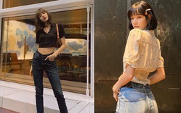 Lisa có 10 cách diện quần jeans, chị em học theo đảm bảo được khen sành điệu