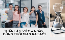 Cách sử dụng thời gian của nhân viên các công ty áp dụng tuần làm việc 4 ngày trên thế giới

