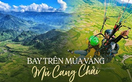 Dù lượn tại Mù Cang Chải hút hồn giới trẻ, trải nghiệm &quot;bay&quot; thú vị nên thử một lần trong đời 