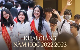 Toàn cảnh lễ khai giảng năm học mới 2022 - 2023: Ngắn mà vui, nổi bật nhất vẫn là dàn nữ sinh mặc áo dài thướt tha!