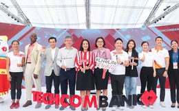 Techcombank lan tỏa tinh thần luôn vượt trội đến cộng đồng