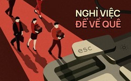 Về quê ăn Tết thấy bình yên, muốn nghỉ việc có phải quá bốc đồng?