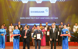 Eximbank nhận giải thưởng nhãn hiệu nổi tiếng Việt Nam