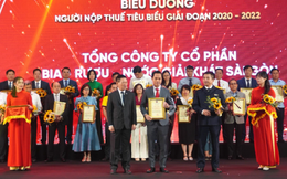 SABECO được vinh danh doanh nghiệp nộp thuế tiêu biểu 2020-2022