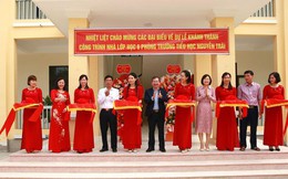 Khánh thành trường tiểu học tại Hưng Yên do BSR tài trợ