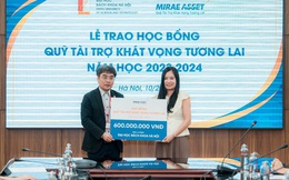 Quỹ Tài Trợ Khát Vọng Tương Lai tặng hơn 1,3 tỷ đồng cho sinh viên