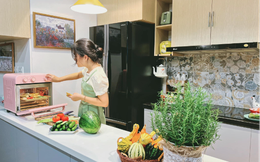 Cộng đồng mạng xuýt xoa trước căn bếp 4m² của bà mẹ Hà Thành đẹp như trang bìa tạp chí 