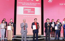 Vietjet được vinh danh “Thương hiệu Mạnh – Tăng trưởng Ấn tượng” 2023