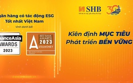 SHB tiếp tục được vinh danh “Ngân hàng có tác động ESG tốt nhất”