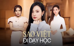 Khi sao Việt đứng trên bục giảng, &quot;soi&quot; thành tích càng thấy phục