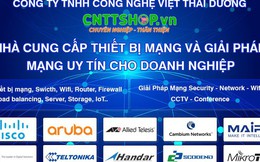 Việt Thái Dương cung cấp thiết bị mạng và giải pháp mạng cho doanh nghiệp