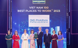 Dược Hậu Giang tăng thứ bậc tại Giải thưởng Top 100 nơi làm việc tốt nhất Việt Nam 2023