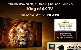 Sony BRAVIA XR OLED A95L chính thức có mặt tại Việt Nam sau khi đạt danh hiệu &quot;King of 4K TV 2023&quot;