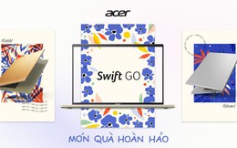 Acer Swift Go: Laptop mỏng nhẹ, sáng tạo cùng hiệu năng mạnh mẽ