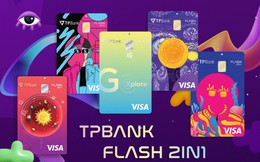 TPBank Flash 2in1 – Dòng thẻ đậm cá tính, bật chất riêng