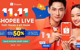 Shopee Live tăng trưởng ấn tượng, Shopee tiếp tục tung ưu đãi trong chuỗi livestream 11 ngày