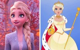 Những nàng công chúa Disney trông như thế nào nếu ở &quot;tạo hình gốc&quot;?