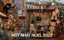 Kiểu trang trí cây thông hot nhất mùa Noel 2023: Nơi nào có gấu bông, nơi đó đông nghìn nghịt 