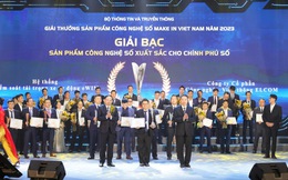 Elcom dẫn đầu nhóm sản phẩm Chính phủ số xuất sắc - Giải thưởng Make in Vietnam