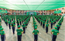 Kỷ lục Việt Nam: 11.032 học sinh cùng đồng diễn Bài thể dục giữa giờ
