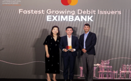 Eximbank đạt Giải thưởng "Fastest Growing Debit Issuers" từ Mastercard