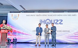 iHouzz nhận giải thưởng Nhà phát triển công nghệ bất động sản tiêu biểu