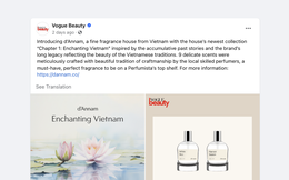Nước hoa mang hương vị ẩm thực Việt được tạp chí Vogue giới thiệu