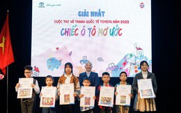 Hàng trăm ngàn trẻ em Việt Nam tham gia cuộc thi vẽ tranh quốc tế Toyota “Chiếc ô tô mơ ước” 2022