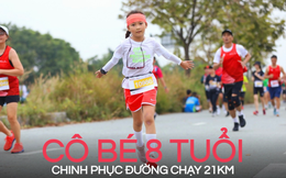 Được bố cho chạy bộ chỉ để rèn luyện sức khỏe từ lúc 5 tuổi, 3 năm sau cô bé chinh phục đường chạy 21km, tham gia 20 giải chạy mỗi năm