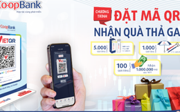 Co-opBank triển khai chương trình ưu đãi khi đặt mã QR Co-opbank