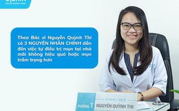 Cảnh báo những hậu quả khó lường khi tự trị mụn tại nhà