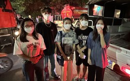 Giải cứu 5 người thoát khỏi vụ cháy ở Hà Nội