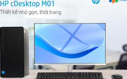 HP cDesktop M01: Thiết kế tối giản, đa dạng kết nối 