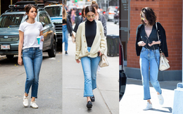 Ngắm tủ đồ của Selena Gomez, chị em sẽ biết nên sắm kiểu quần jeans nào để &quot;ăn gian&quot; chiều cao khéo léo