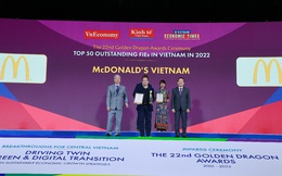 McDonald’s Việt Nam nhận giải Rồng Vàng lần thứ 5