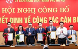 Chủ tịch Hà Nội trao quyết định bổ nhiệm 3 tân giám đốc Sở
