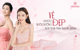 Vẻ đẹp tự nhiên được nuôi dưỡng bởi trái tim hạnh phúc
